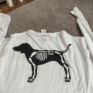 VS Pink Glow-in-the-dark Halloween shirt